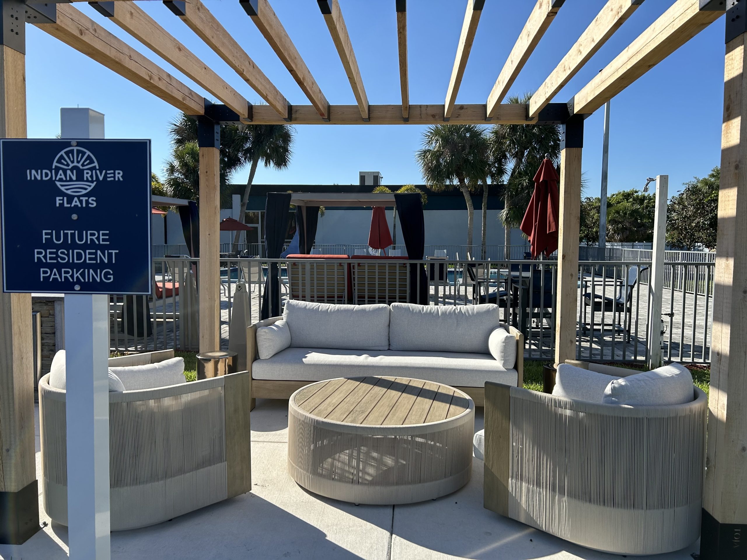 outdoor patio space